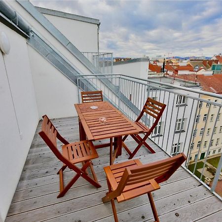 Sunny Penthouse With Terrace. Great View! Dg2 Lejlighed Wien Eksteriør billede